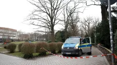 Park v Aschaffenburgu, kde došlo k útoku