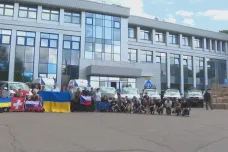 Češi přivezli do Kyjeva vybranou pomoc za 22 milionů korun