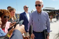 Biden navštívil hurikánem zpustošenou Floridu, obyvatelům slíbil pomoc s obnovou