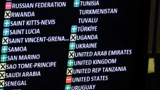 Hlasování o ukrajinsko-evropské rezoluci na podporu Kyjeva ve Valném shromáždění OSN