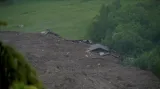 Obec Blatten po sesuvu