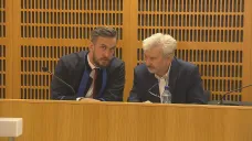 Jan Cimický u soudu