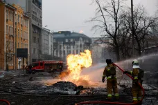 Ukrajina hlásí po ruském útoku oběti, poničil i České centrum v Kyjevě