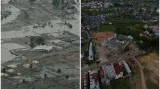 Současná podoba míst v indonéském městě Banda Aceh, která před 20 lety poničila vlna tsunami
