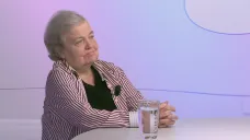 Dana Drábová v pořadu Otázky Václava Morvace