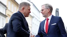 Premiéři Robert Fico a Petr Fiala