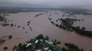 Silné deště způsobily na jihovýchodě Austrálie bleskové povodně